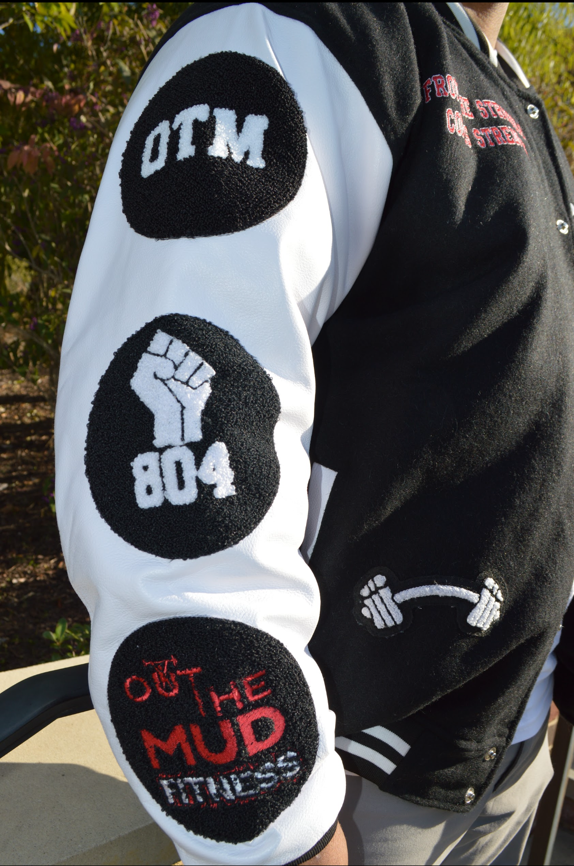 OTM Fitness Varsity Jacket