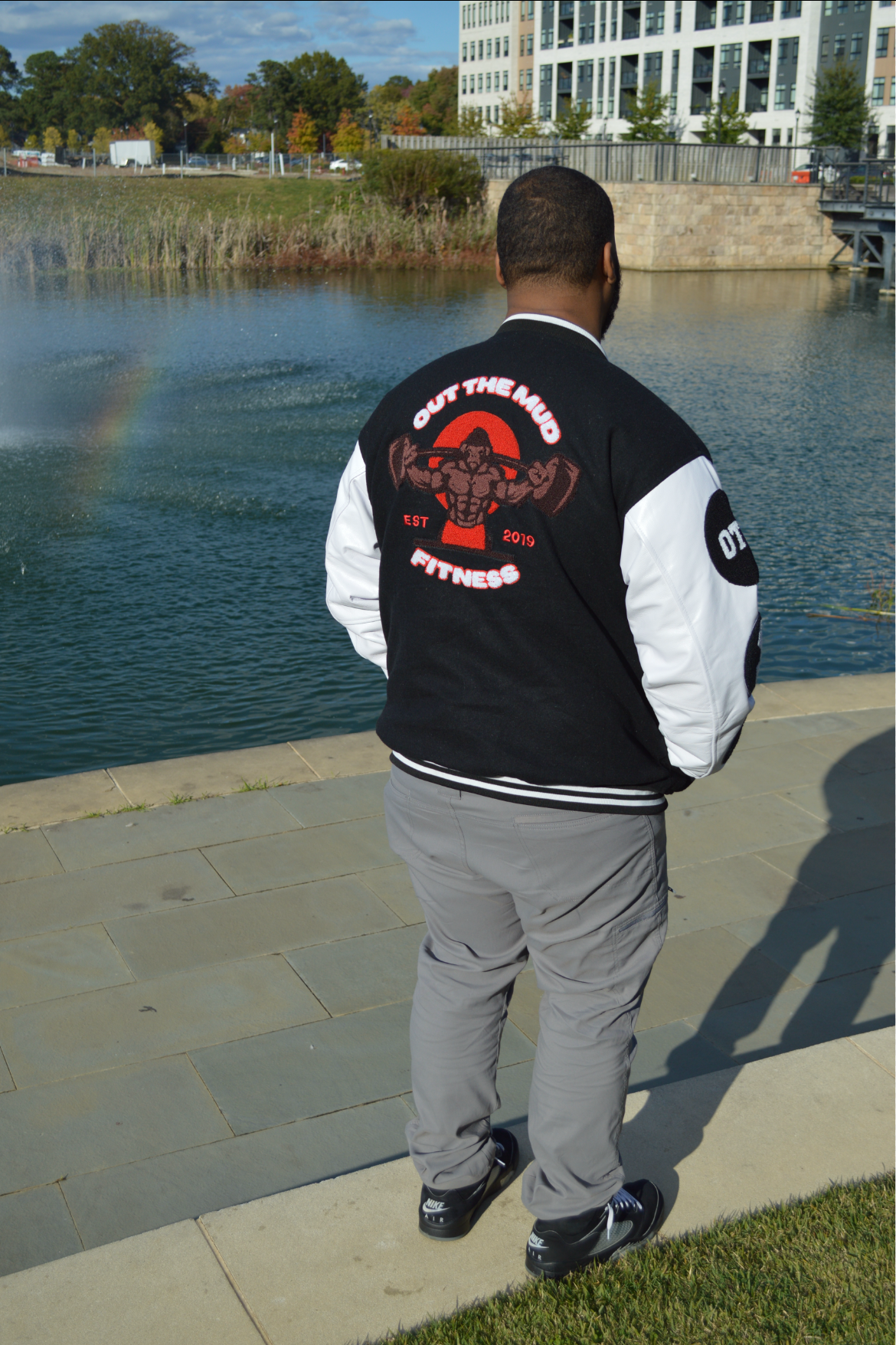 OTM Fitness Varsity Jacket